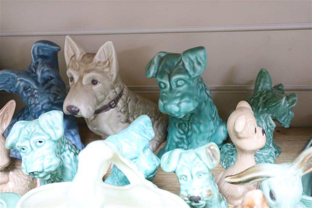 A group of Sylvac and other earthenware models